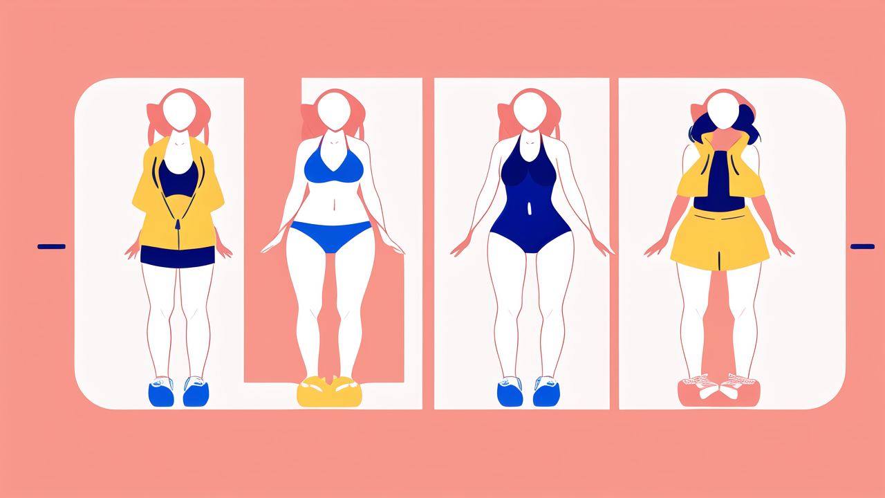 Sexy Four-Piece Bikini Swimsuit