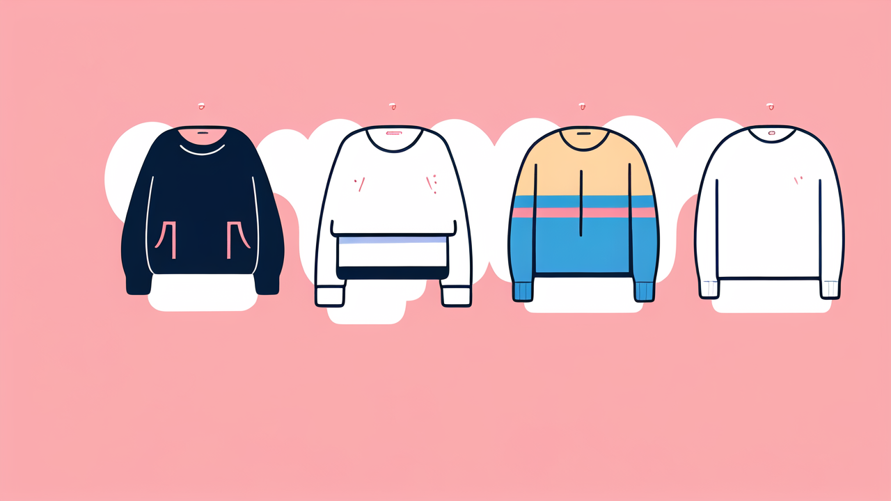 Casual long-sleeved loose sweater