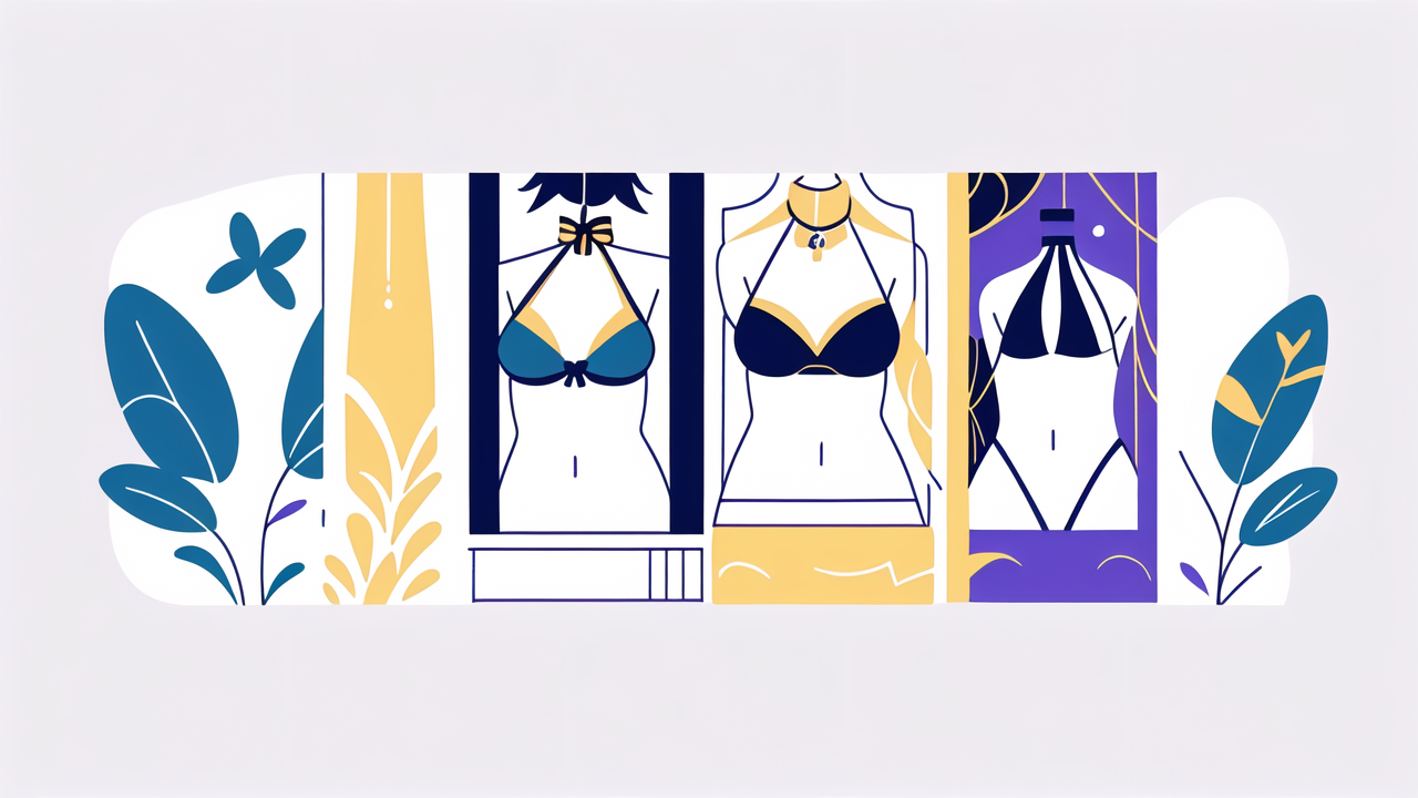 Butterfly print bikini