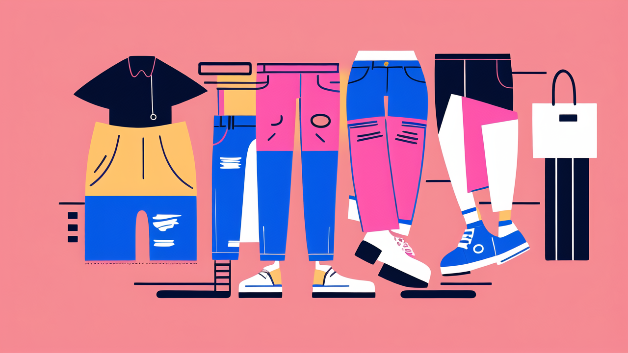 High Waist Ripped Jeans