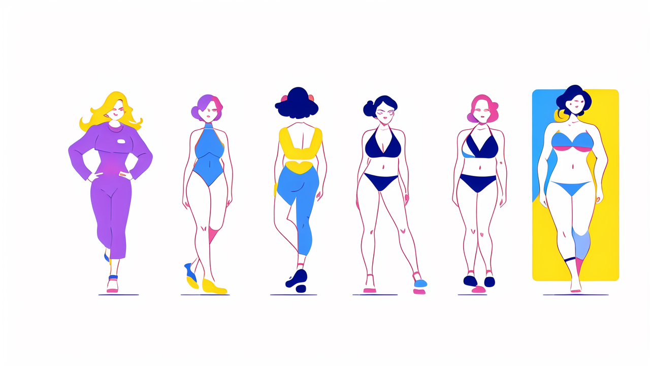 Glowwom  asymmetrical swimsuit