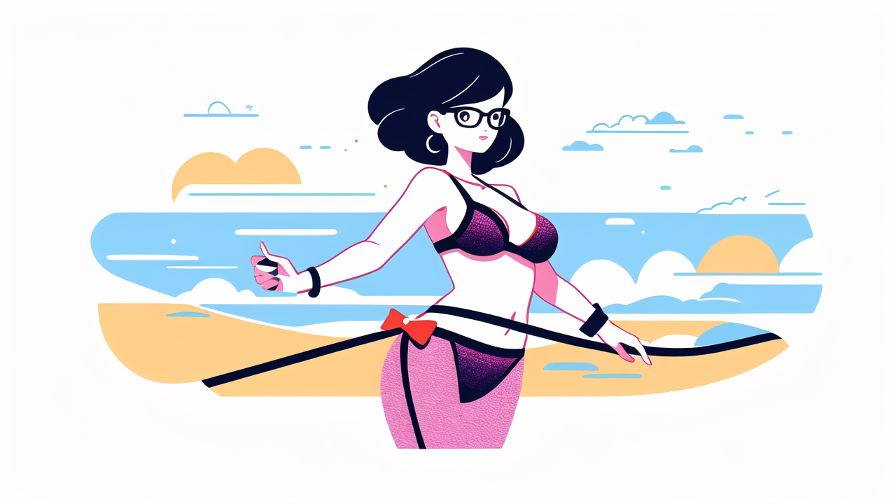 Glowwom solid color bikini set
