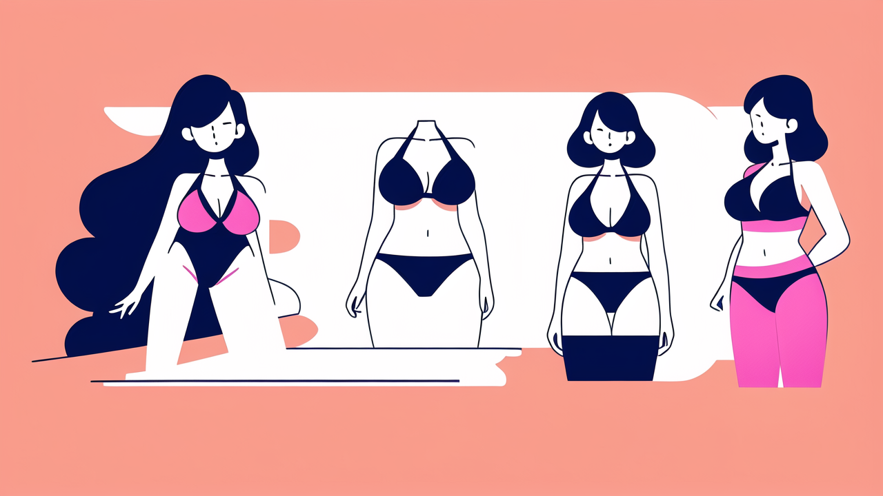 Two-piece bikini