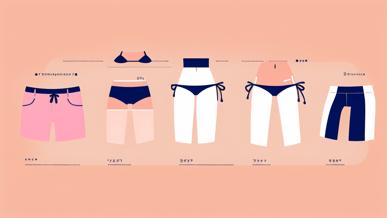 Fashionable two-piece high-waisted sexy bikini