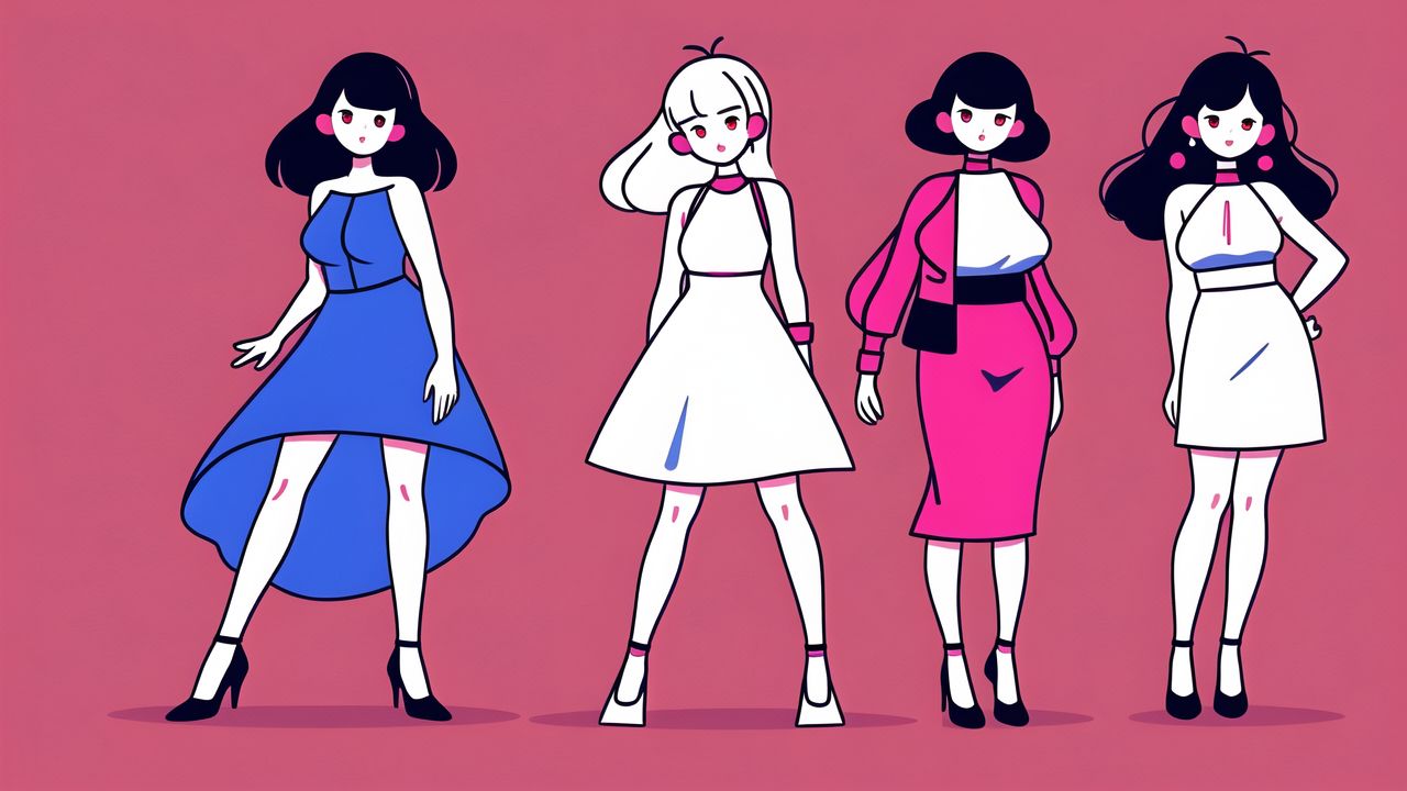 Glowwom Zipper skirt dress