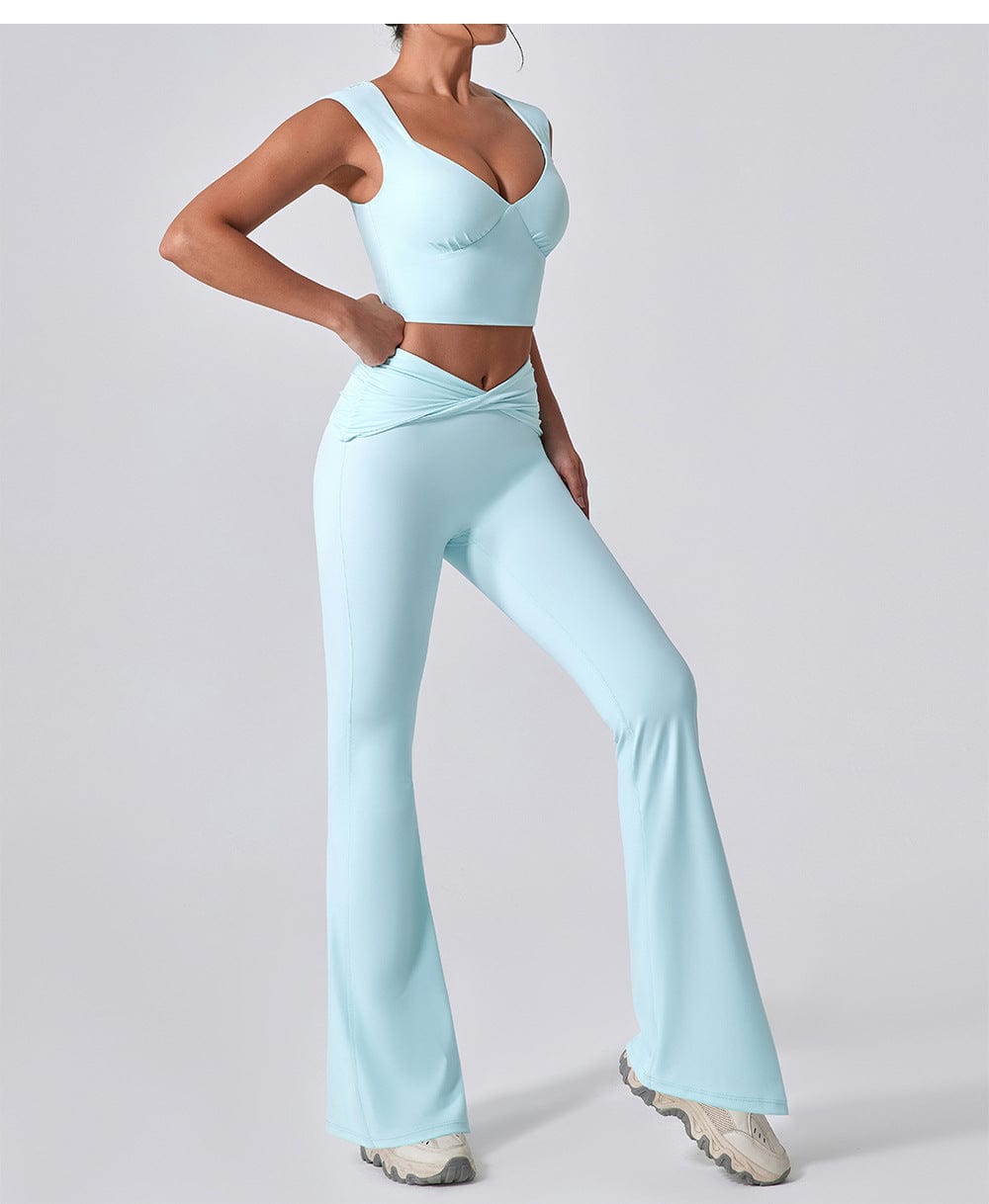 Glowwom Top and flared pants set