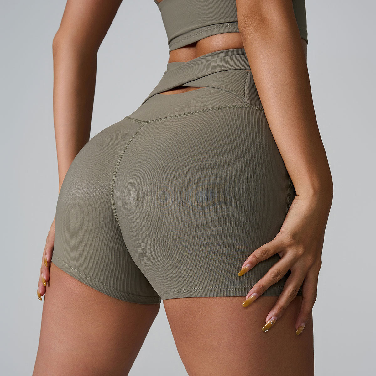 Glowwom High Rise Seamless Shorts