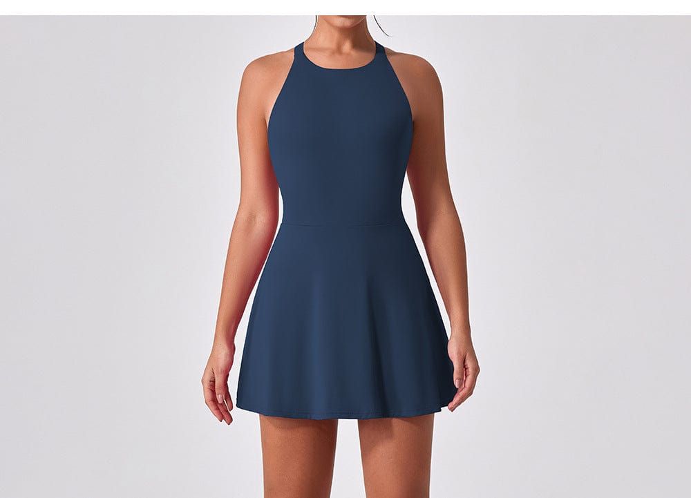 Glowwom open back sport dress