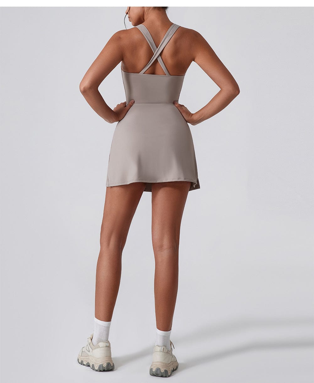 Glowwom Zipper skirt dress