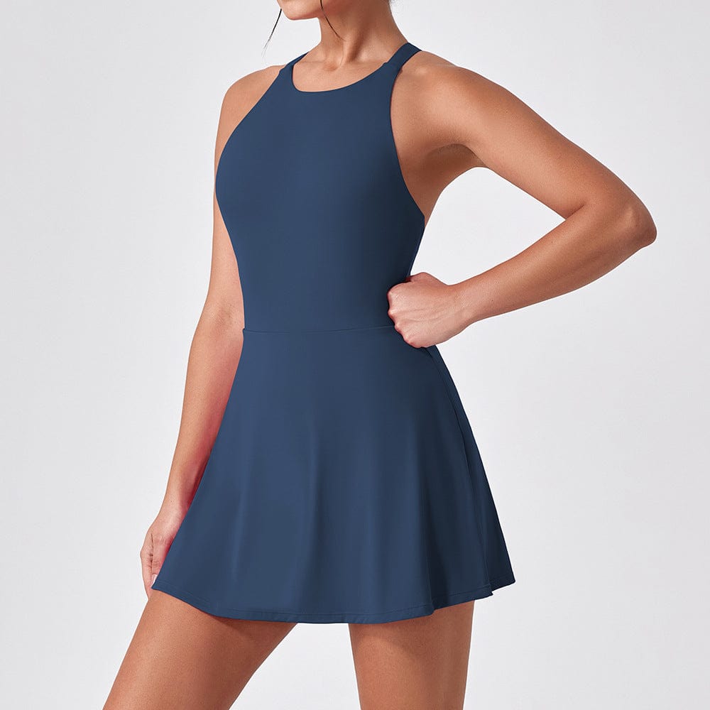 Glowwom open back sport dress