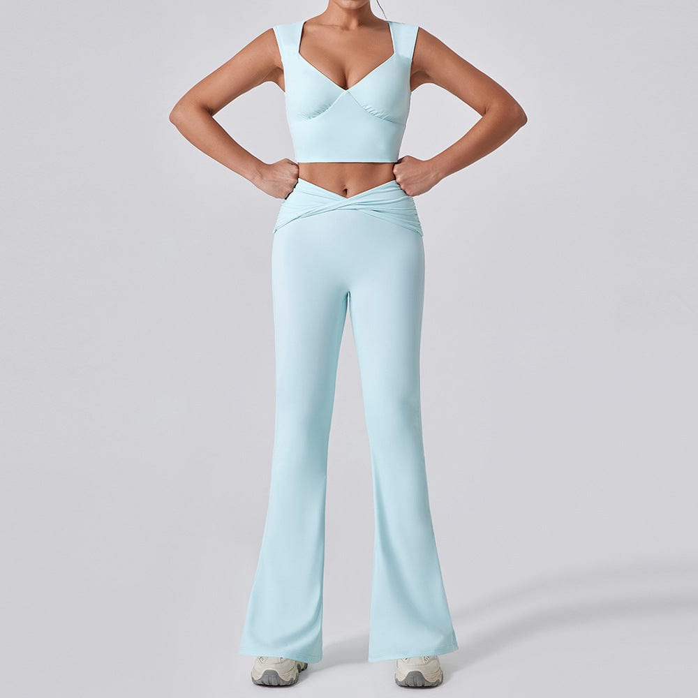 Glowwom Top and flared pants set