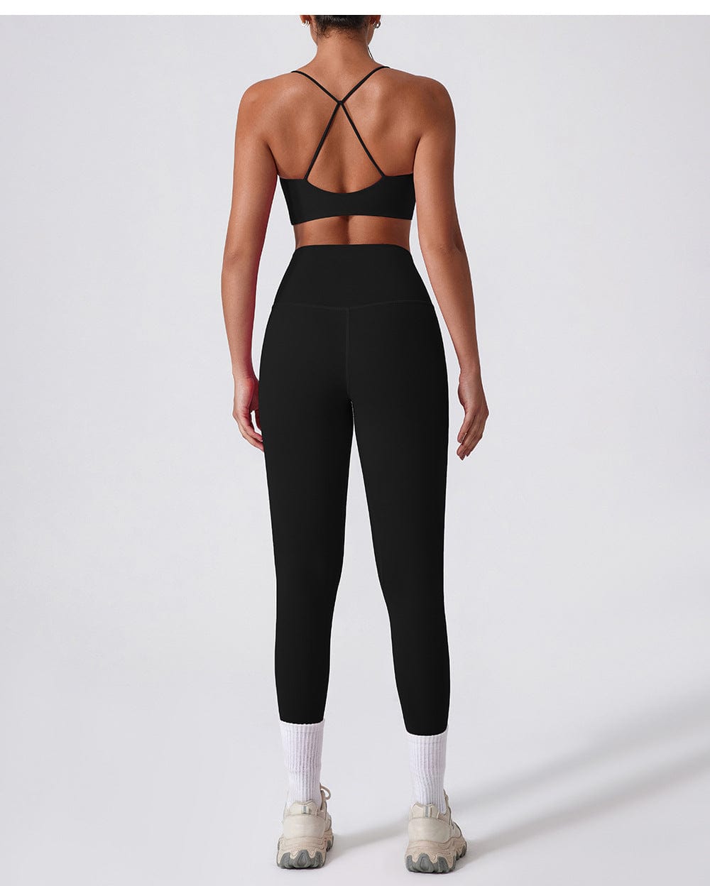 Glowwom High Rise Push-Up Fitness Leggings