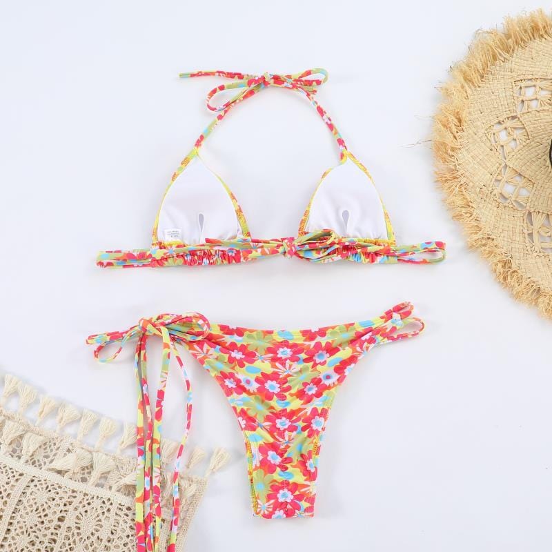 Glowwom Sexy suspender bikini