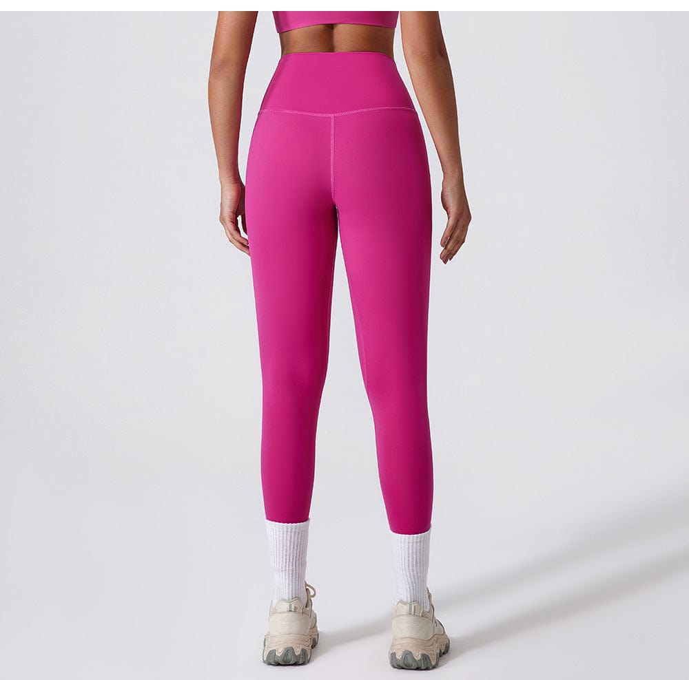 Glowwom High Rise Push-Up Fitness Leggings