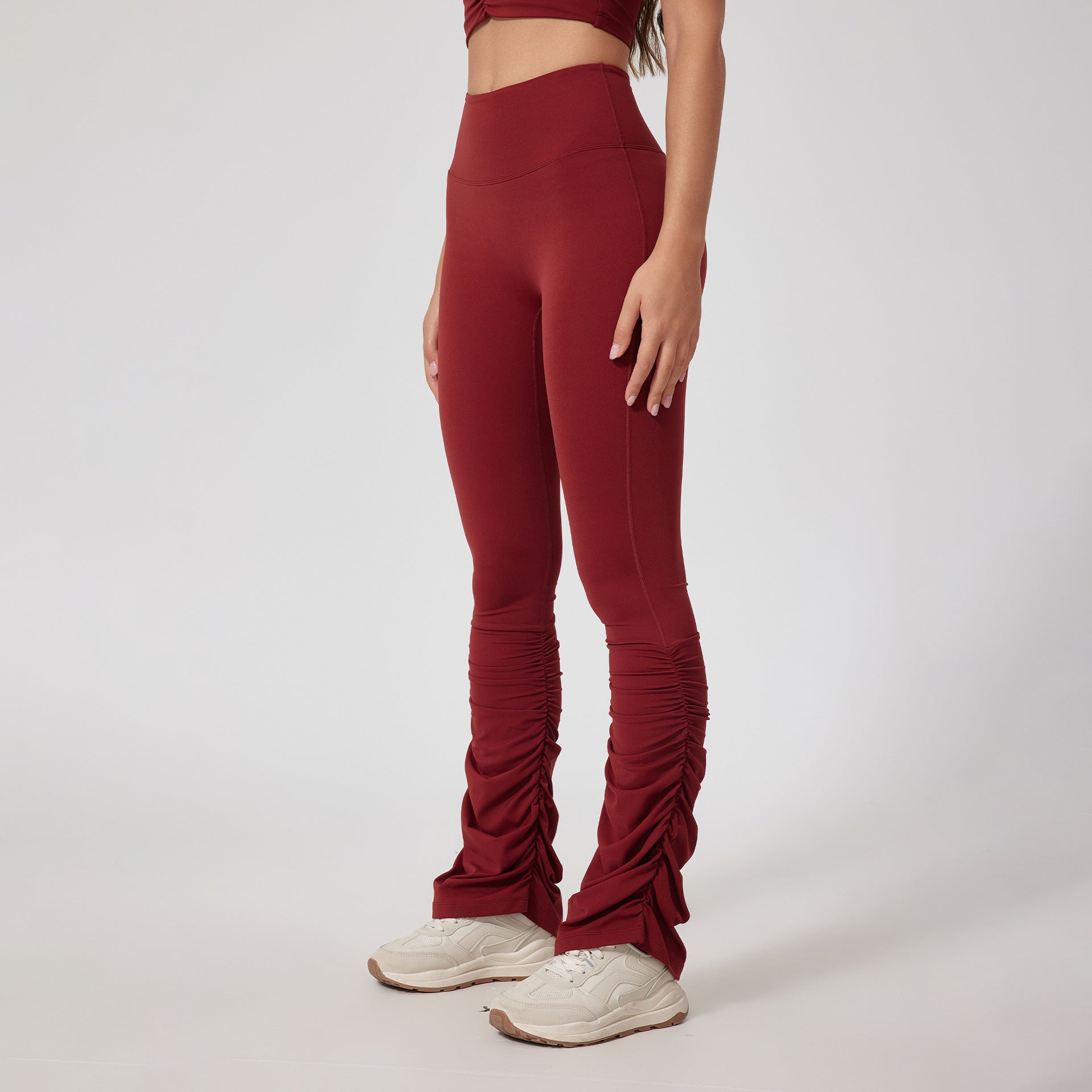 Glowwom High Waist Lifting Stack Pile Pant