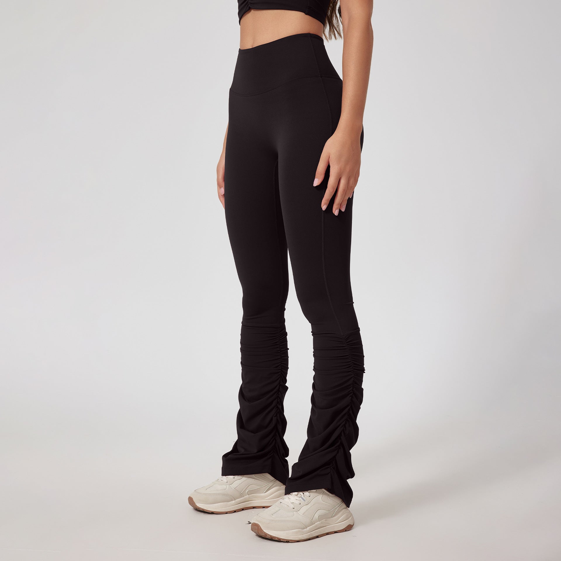 Glowwom High Waist Lifting Stack Pile Pant