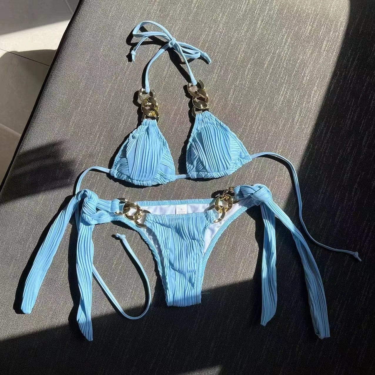 Women's 2 Piece Chain Bikini Set