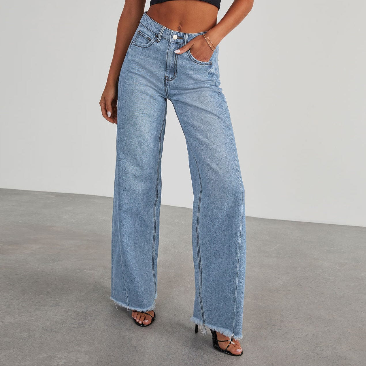 Glowwom Fashion High Rise Jeans