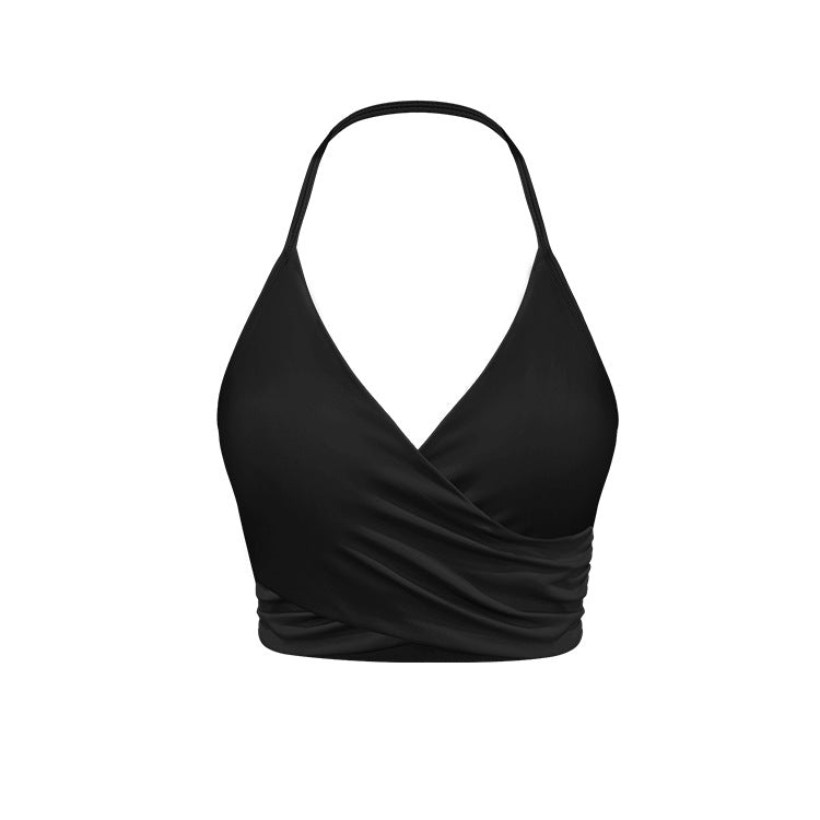 Glowwom Solid Cropped Camisole